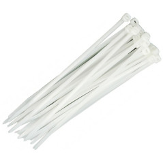 OPASKA KABLOWA BIAŁA   300mm x 4,8 100szt