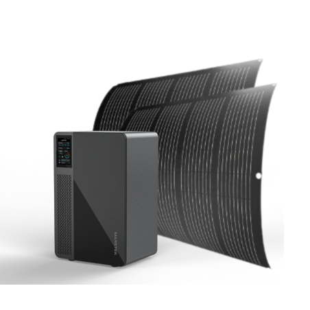 ZESTAW Balkonowy system magazynowania energii JUPITER-C All-in-One + 2 x Moduł elastyczny 200W YH200W-20M