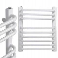 Grzejnik łazienkowy GR1, wymiary 550x480, 9-żeberek, MOC-192W. TYP.G-10/50