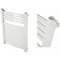 Grzejnik łazienkowy GR2, wymiary 400x480, 8-żeberek, MOC-190W, TYP.GŁP-10/32
