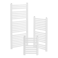 Grzejnik łazienkowy GR2, wymiary 570x1550, 26-żeberek, MOC-820W. TYP.GŁP-30/50