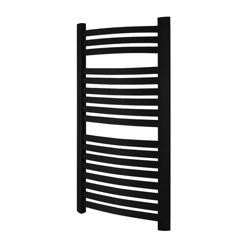 Grzejnik łazienkowy GR3, wymiary 400x1200, 20-żeberek, MOC-419W KOLOR CZARNY