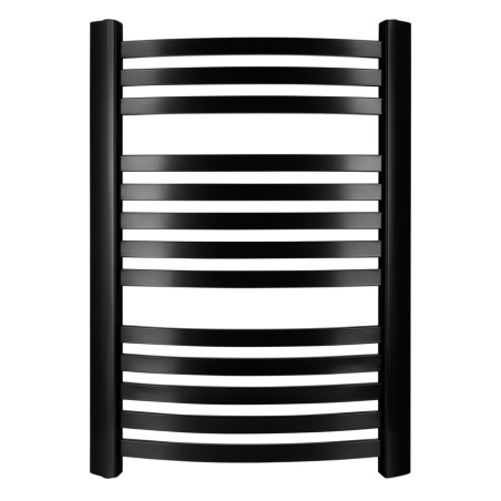 Grzejnik łazienkowy GR3, wymiary 570x1000, 17-żeberek, MOC-484W KOLOR CZARNY