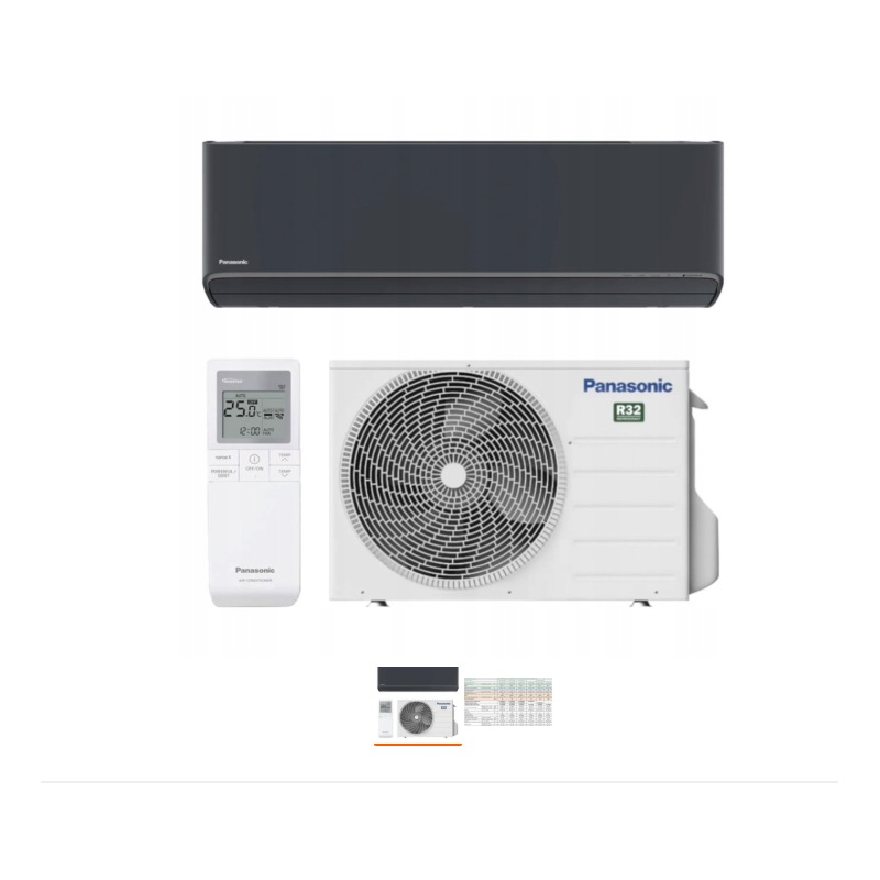 Klimatyzator Panasonic Etherea WHITE 2,5 kW GRAFIT Klimatyzator Panasonic Etherea WHITE 2,5 kW GRAFIT